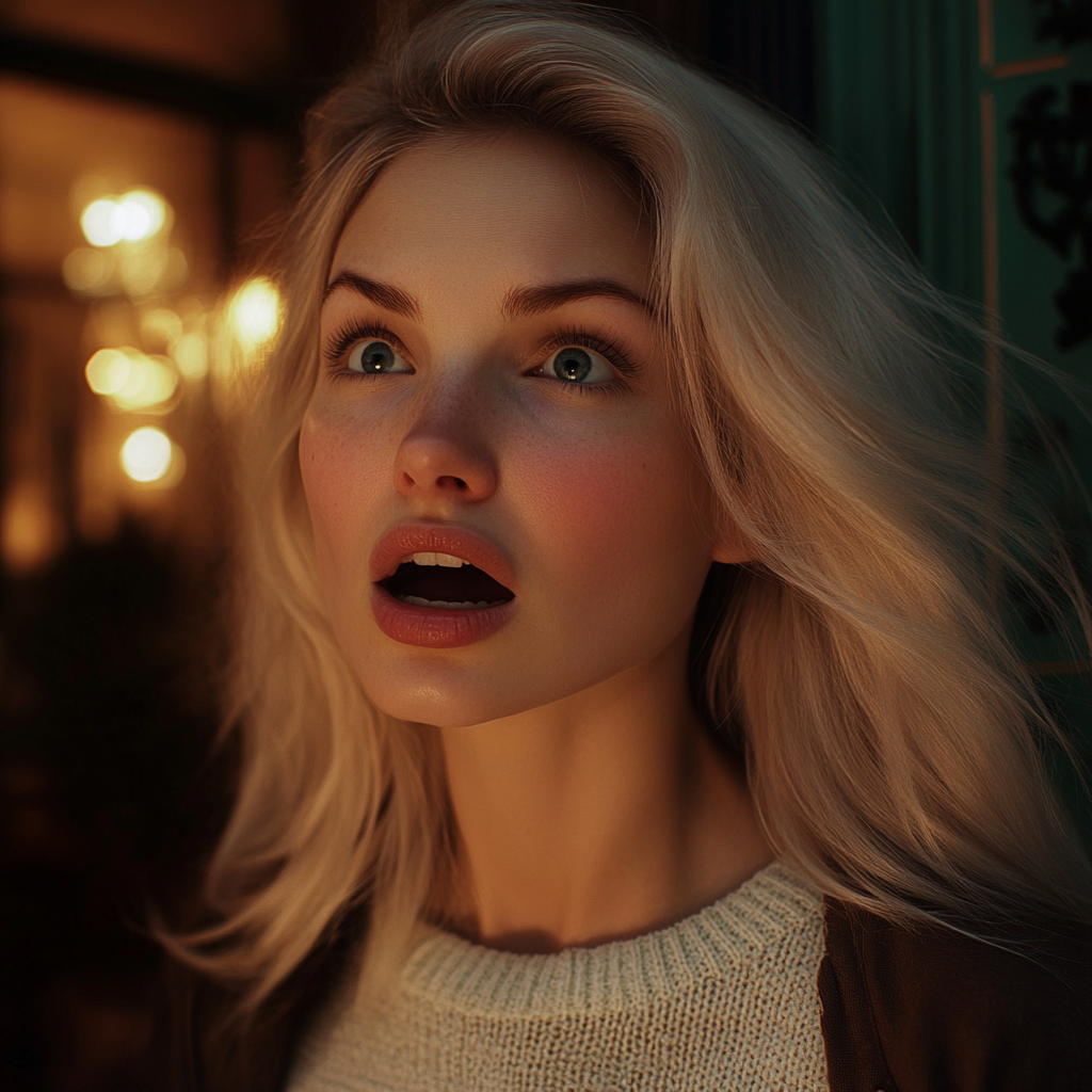 A stunned woman | Source: No source