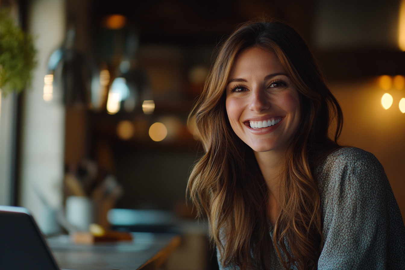A smiling woman | Source: no source