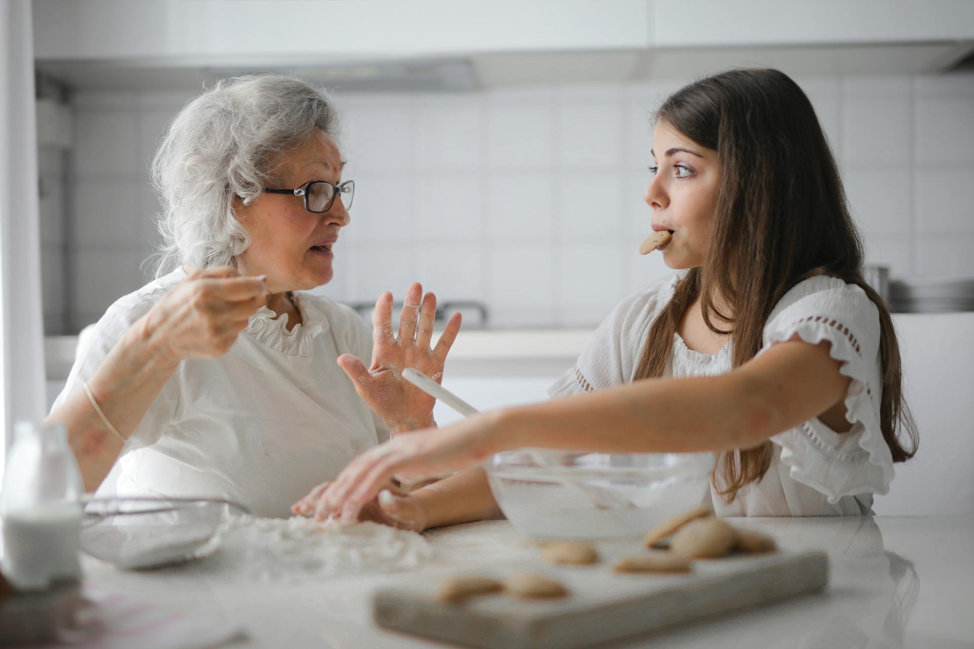 A woman with her granddaughter | Source: Pexels