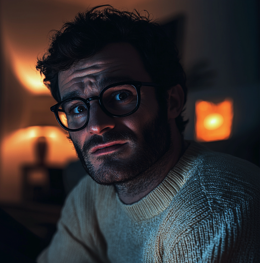A worried man | Source: no source