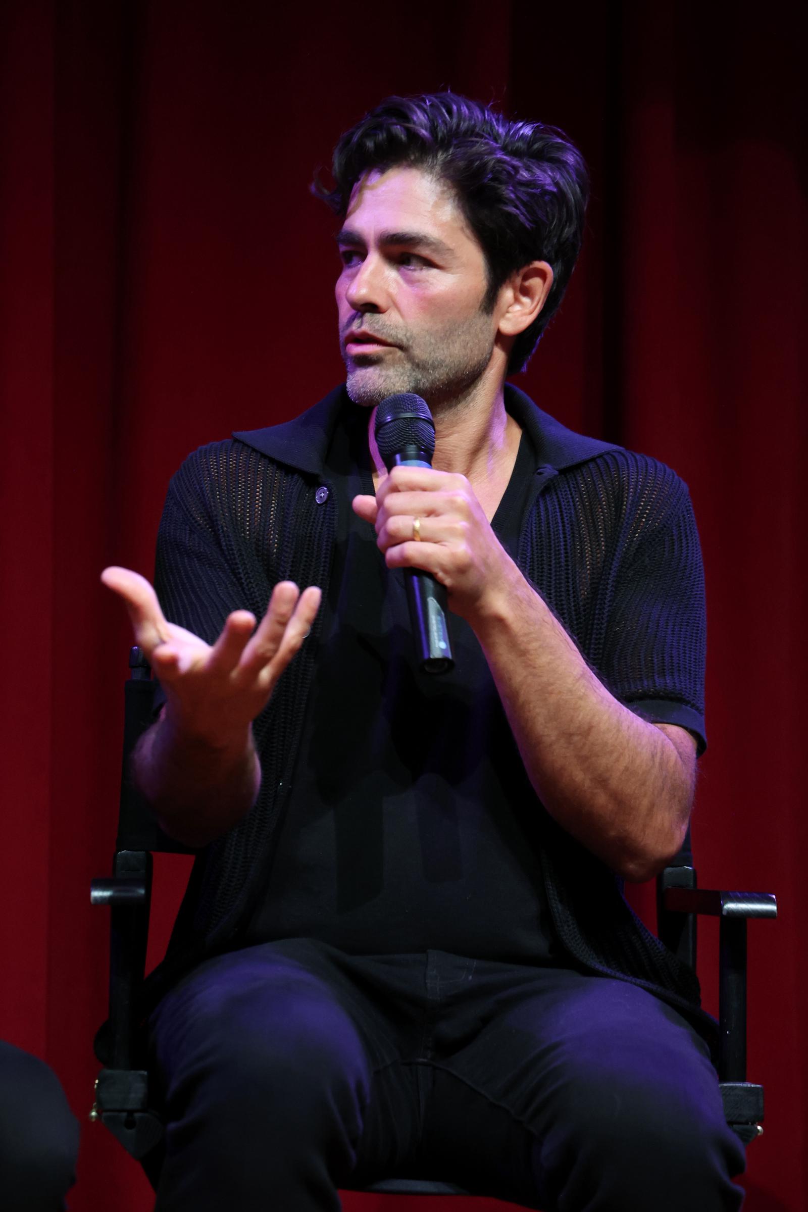 Adrian Grenier onstage during THR Presents Live at SXSW: "Self Custody" at Alamo Drafthouse Mueller on March 14, 2026, in Austin, Texas. | Source: Getty Images