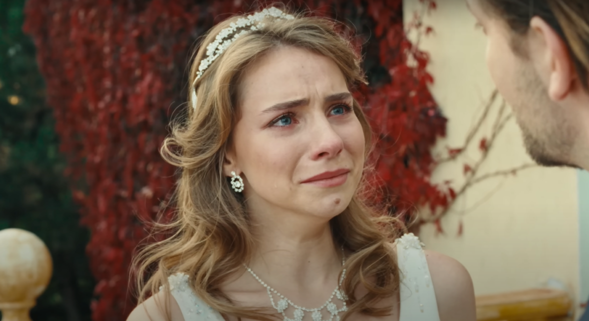 Sad bride with her groom | Source: YouTube / LOVEBUSTER