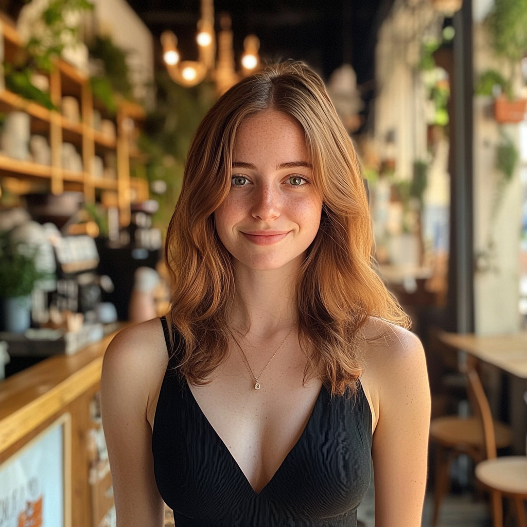 A smiling woman | Source: No source