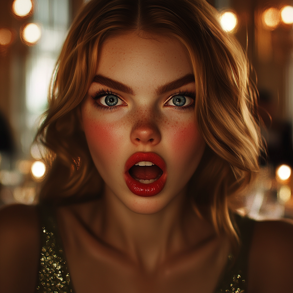 A stunned woman | Source: no source