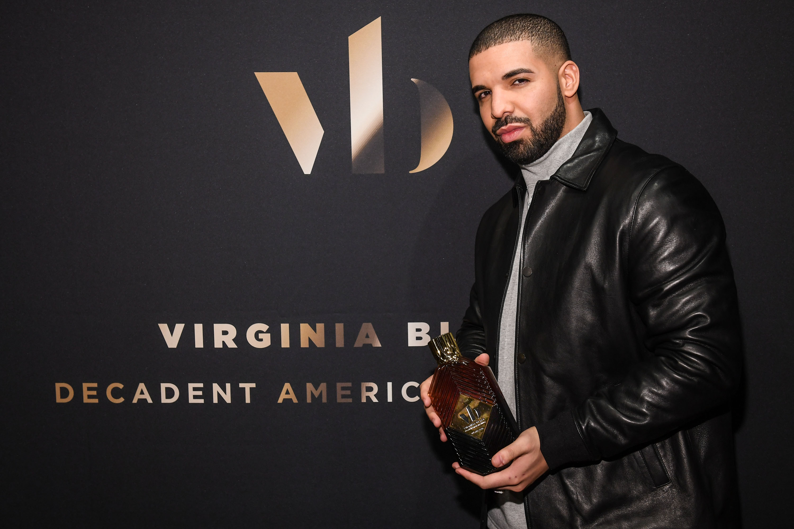 Drake at the pre-Launch of Virginia Black Decadent American Whiskey on April 12, 2016, in Toronto, Canada. | Source: Getty Images