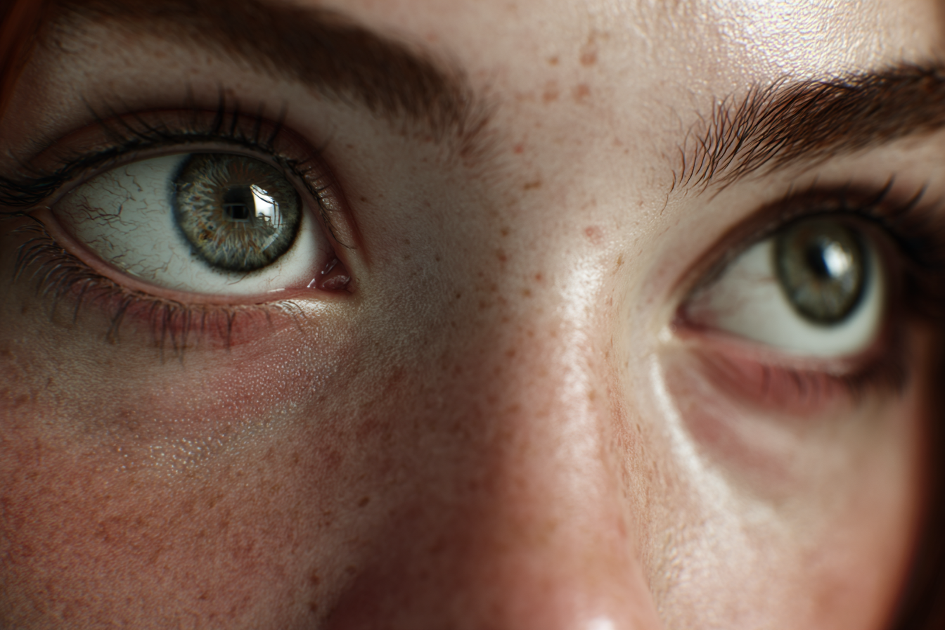 A close-up shot of a woman's eyes | Source: no source