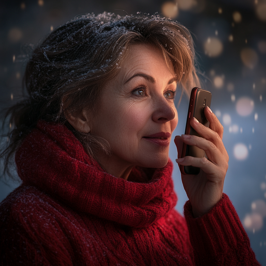 A woman talking on the phone | Source: No source