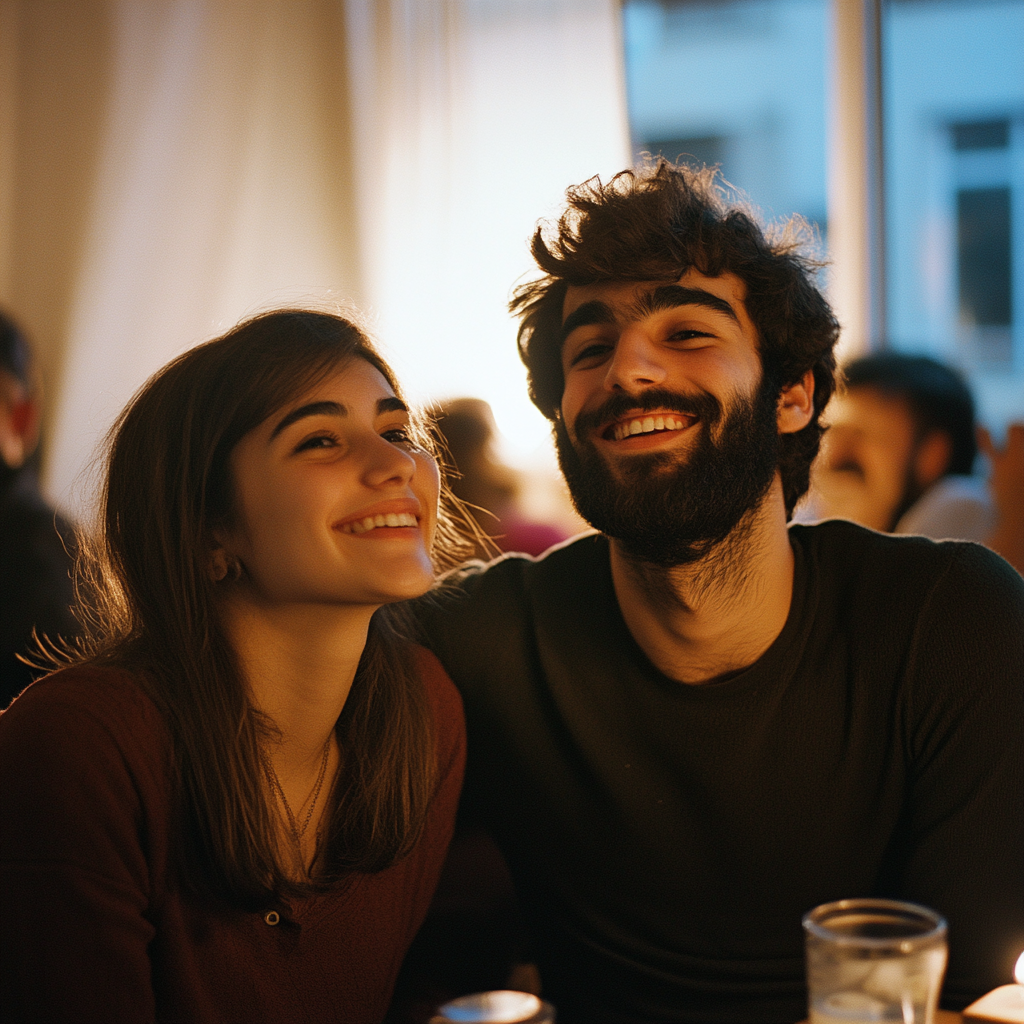 A couple hanging out with friends | Source: No source
