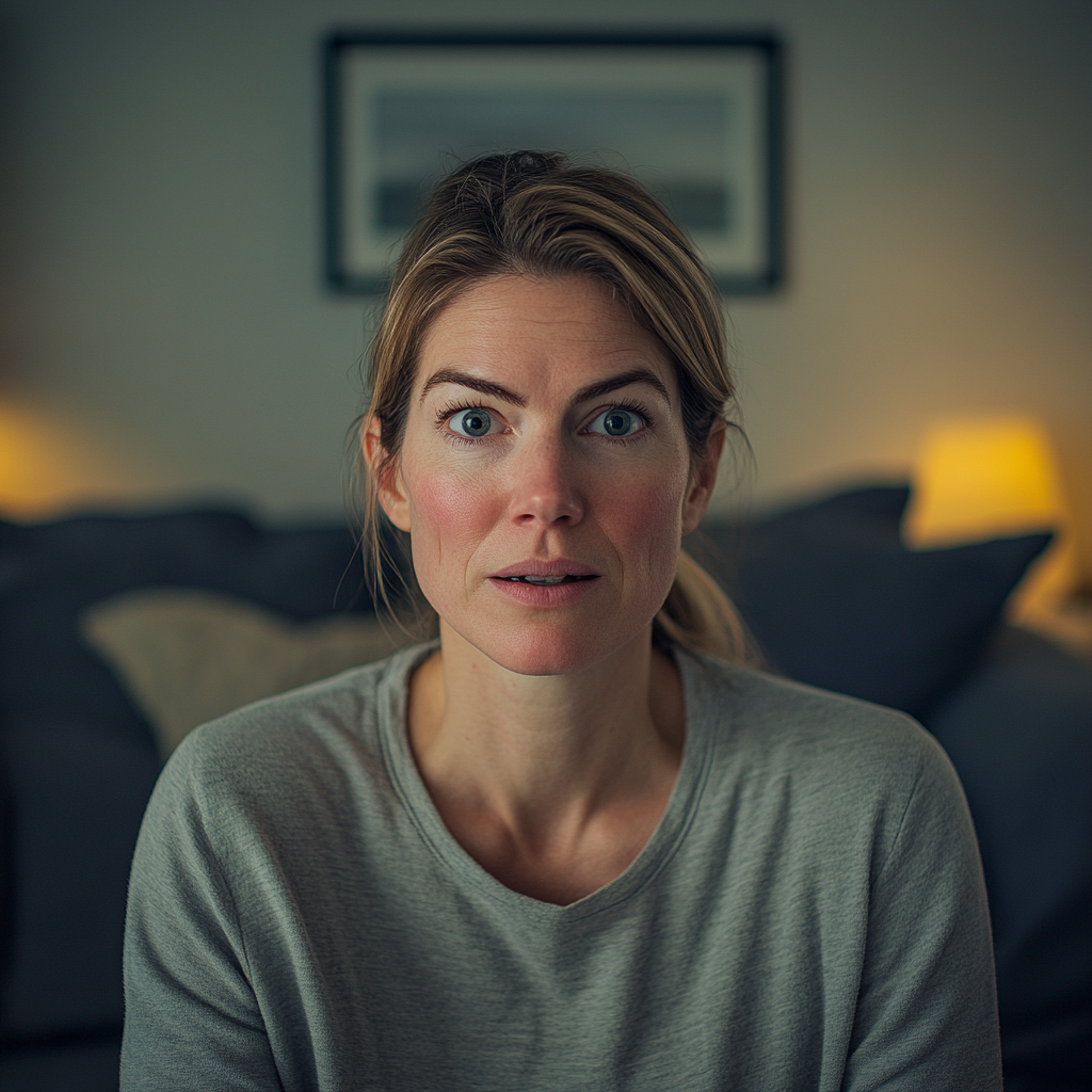 A stunned woman | Source: no source