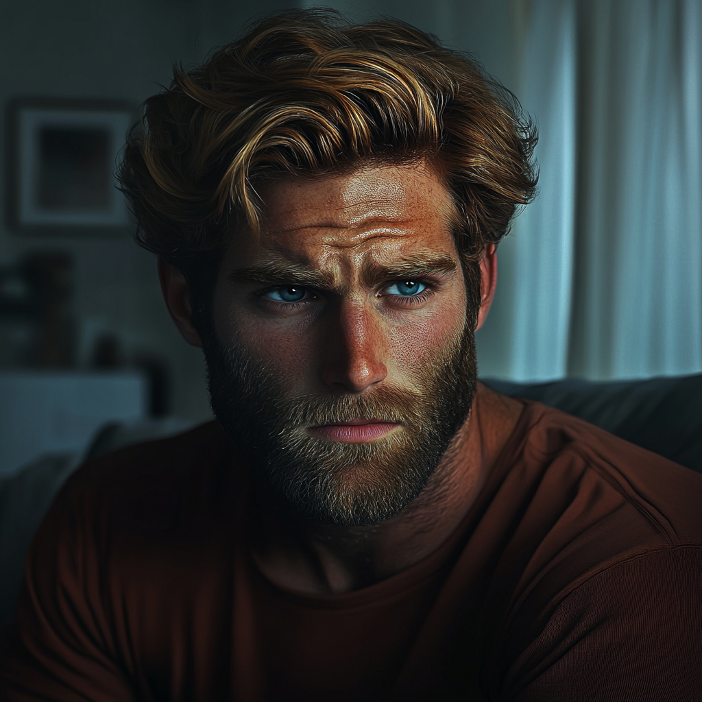 A man sitting on the couch | Source: No source