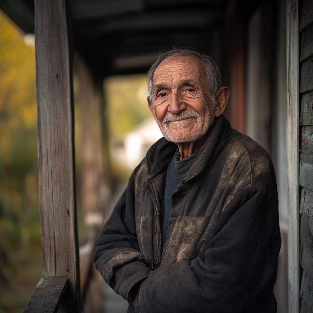 A smiling elderly man | Source: no source