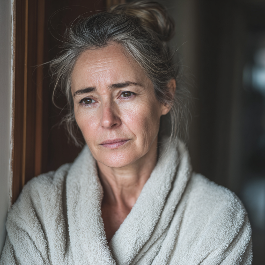 A senior woman looking sad | Source: No source