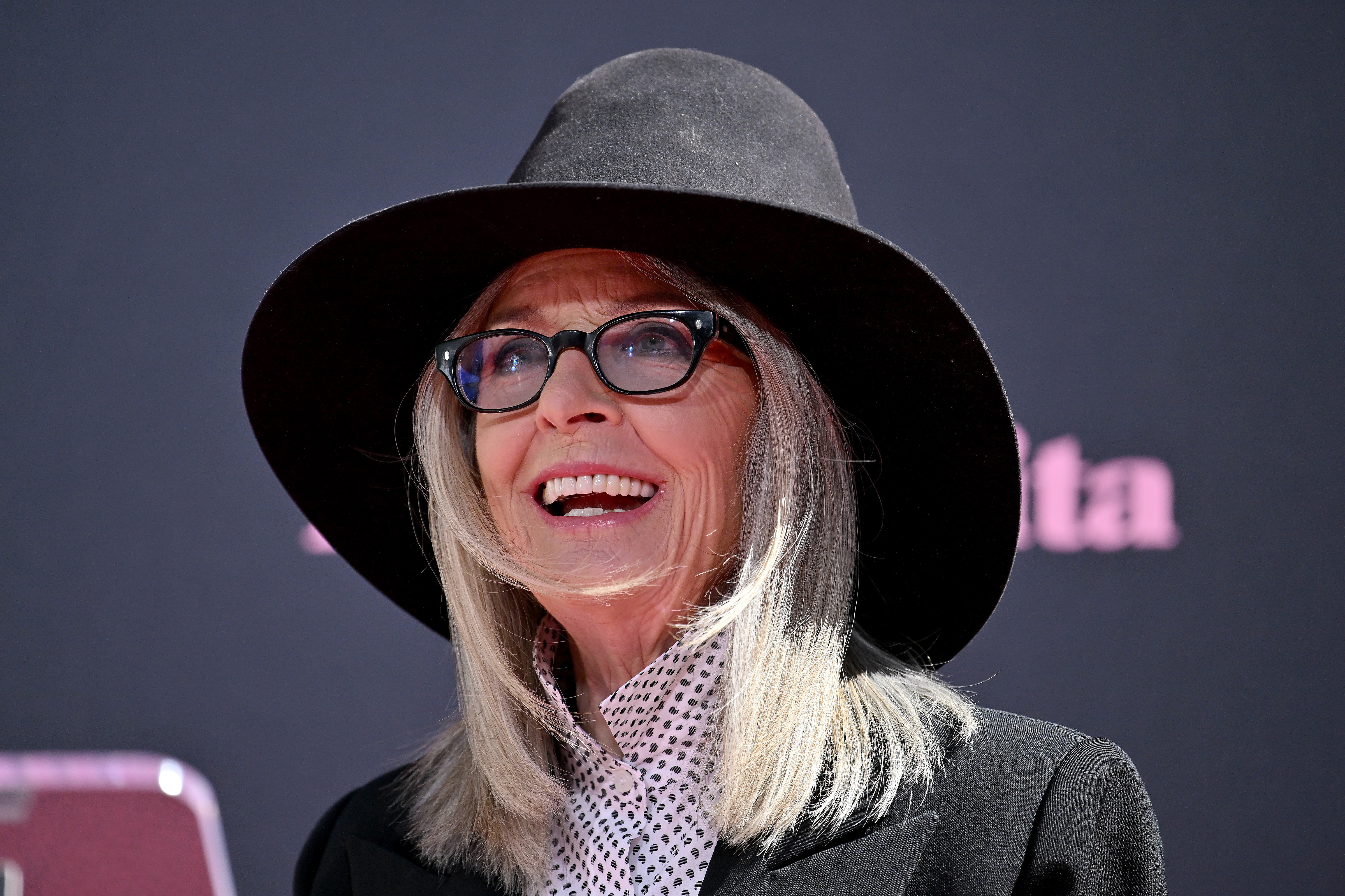 Diane Keaton is honored with a Hand and Footprint Ceremony at TCL Chinese Theatre in Hollywood, California on August 11, 2022 | Source: Getty Images