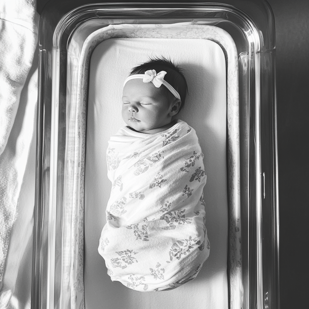 A newborn baby girl | Source: No source