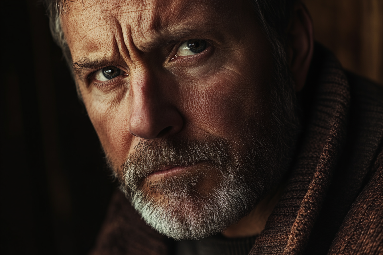 A close-up shot of an older man | Source: No source