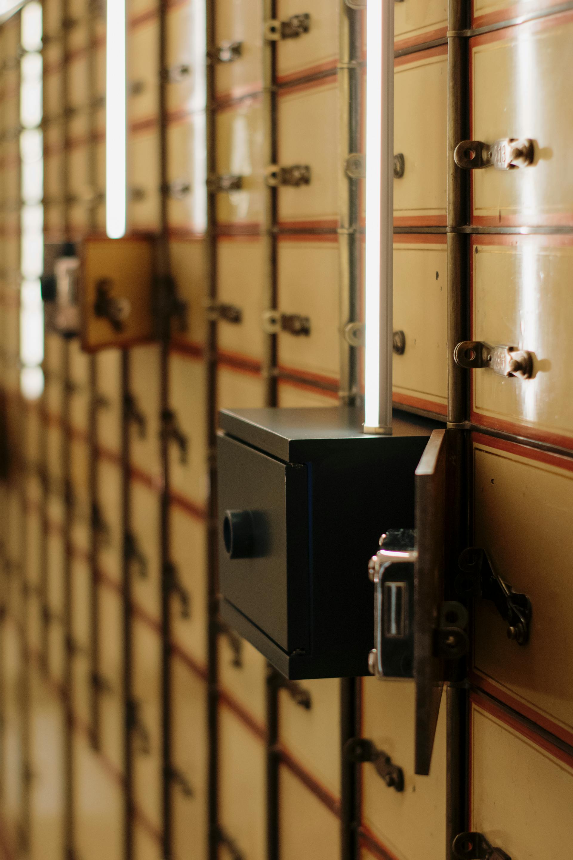Safety deposit boxes | Source: Pexels