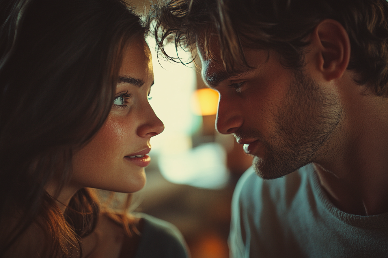 Couple having a tensed conversation | Source: no source