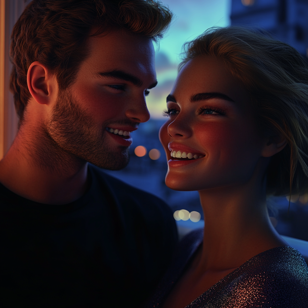 A delighted couple | Source: no source