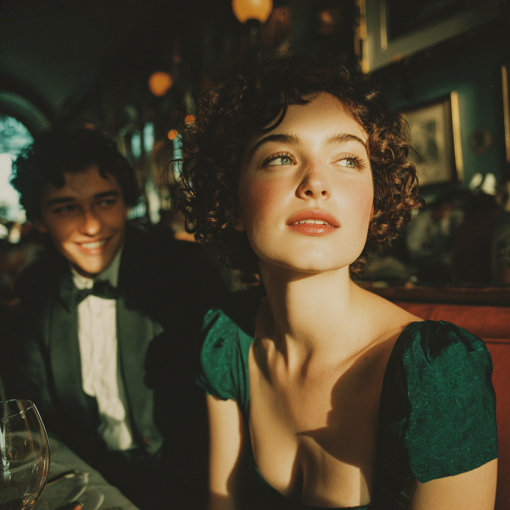 A woman looking away from a happy man | Source: No source