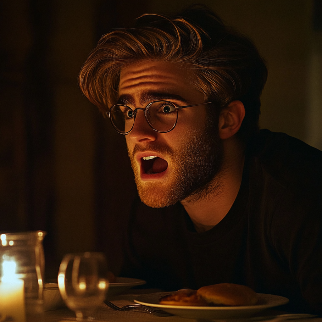 A startled man | Source: No source