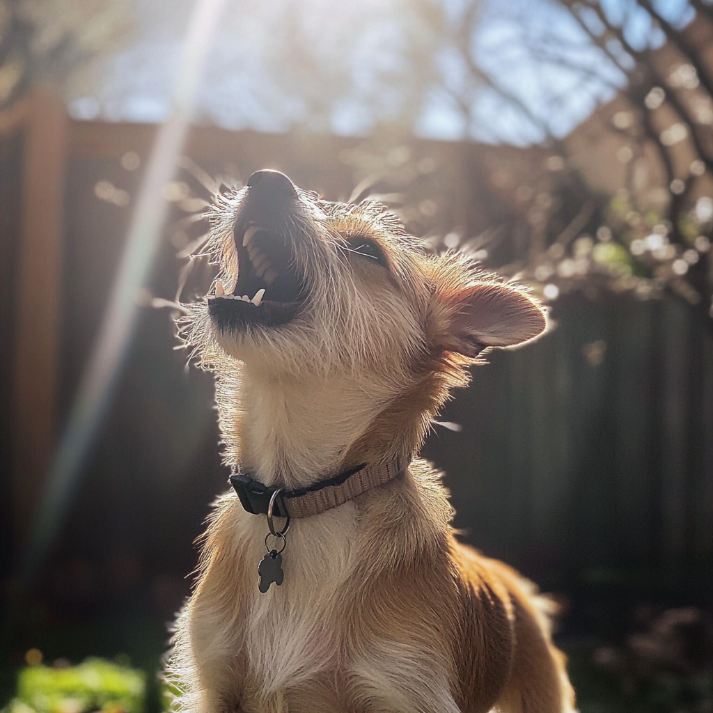 A barking dog | Source: No source