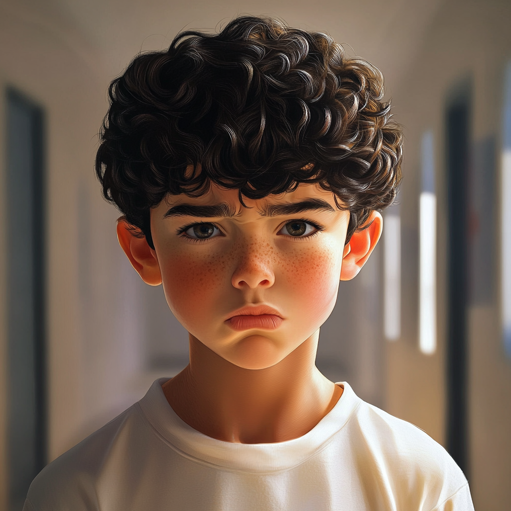 A furious boy | Source: no source