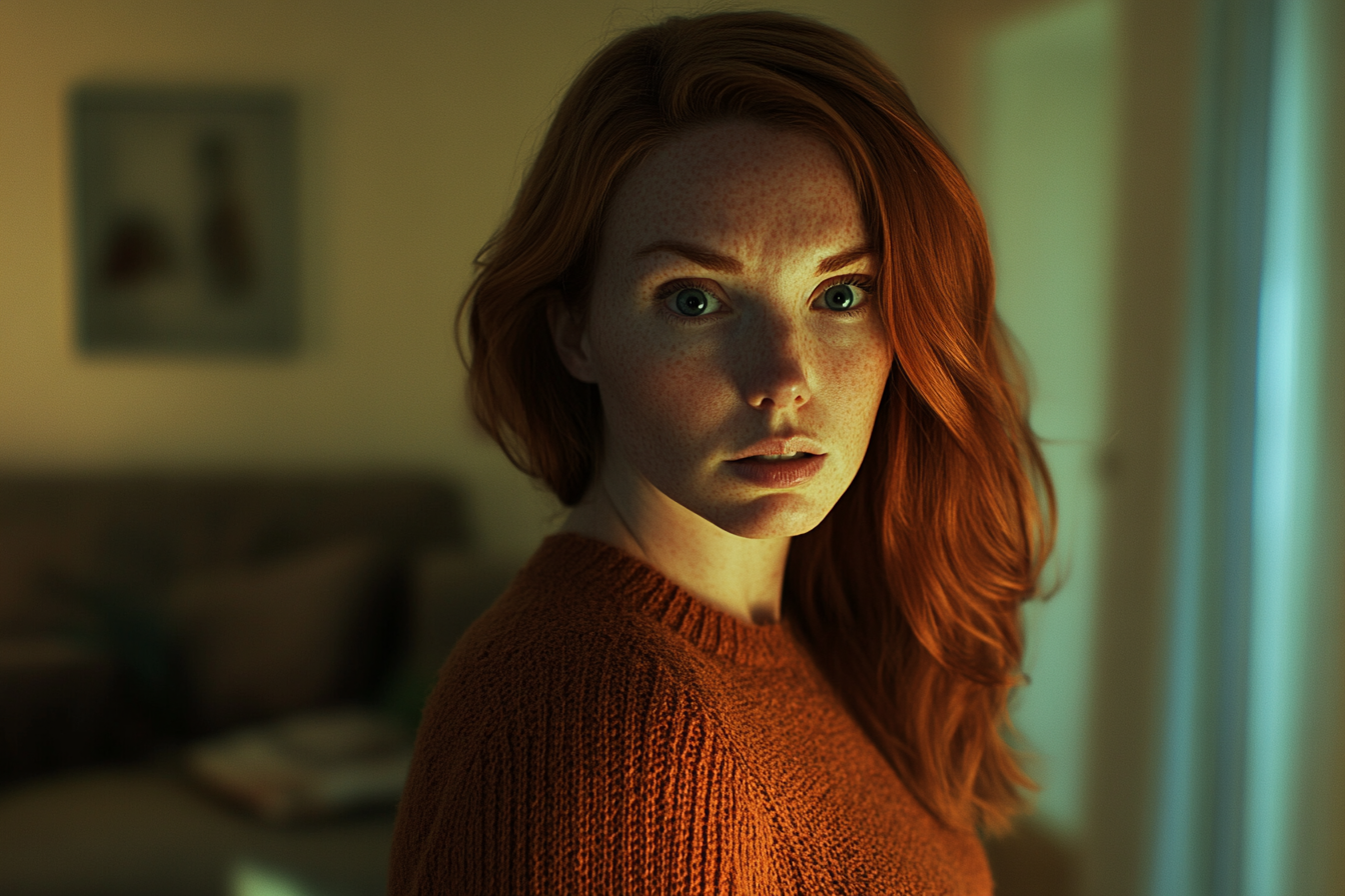A woman standing in a room | Source: No source