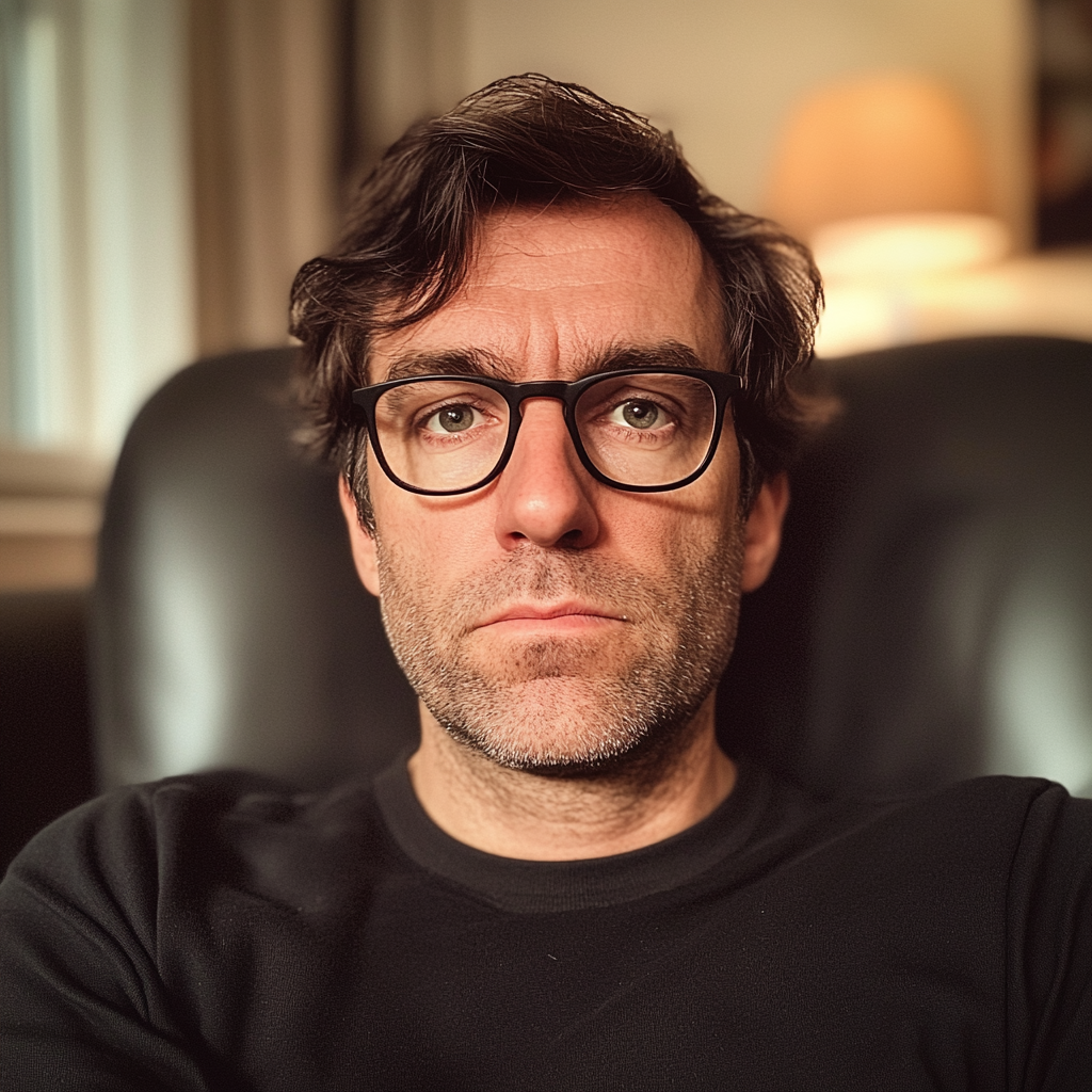 A pensive man sitting in an armchair | Source: no source