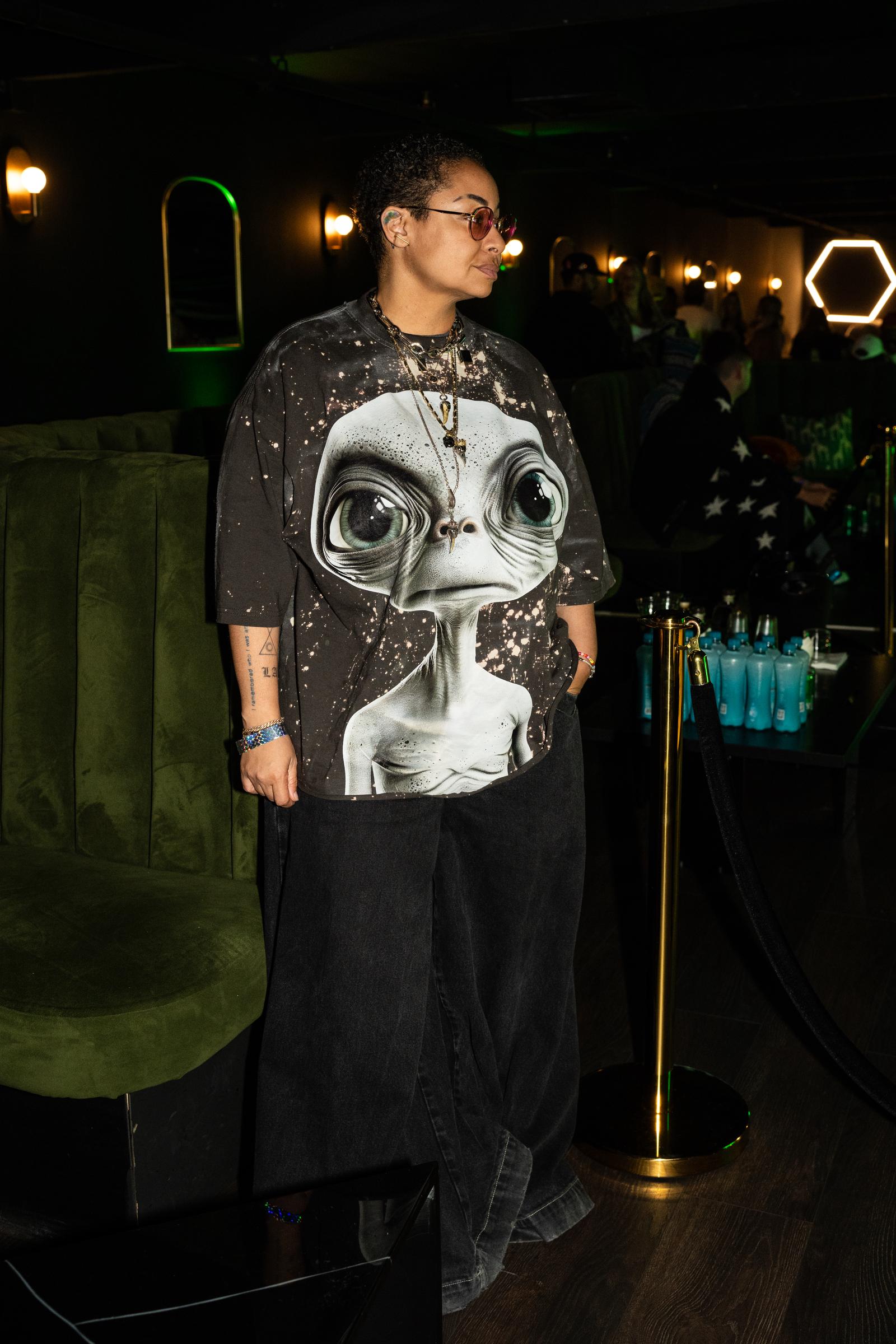 Raven-Symoné poses at "The League" in Los Angeles, California on September 25, 2025. | Source: Getty Images