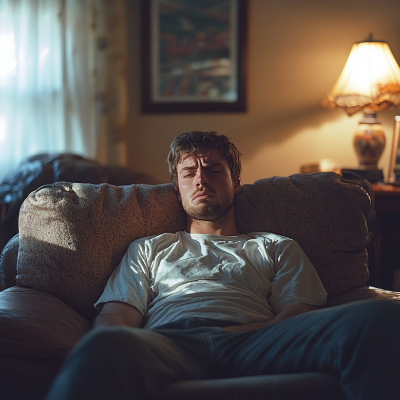 A disgruntled man | Source: No source