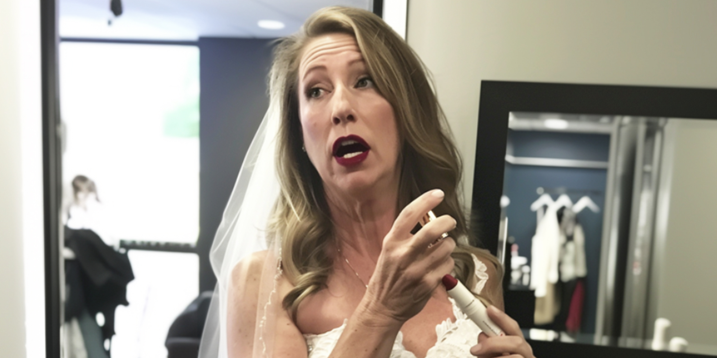 A bride in her suite | Source: Shutterstock