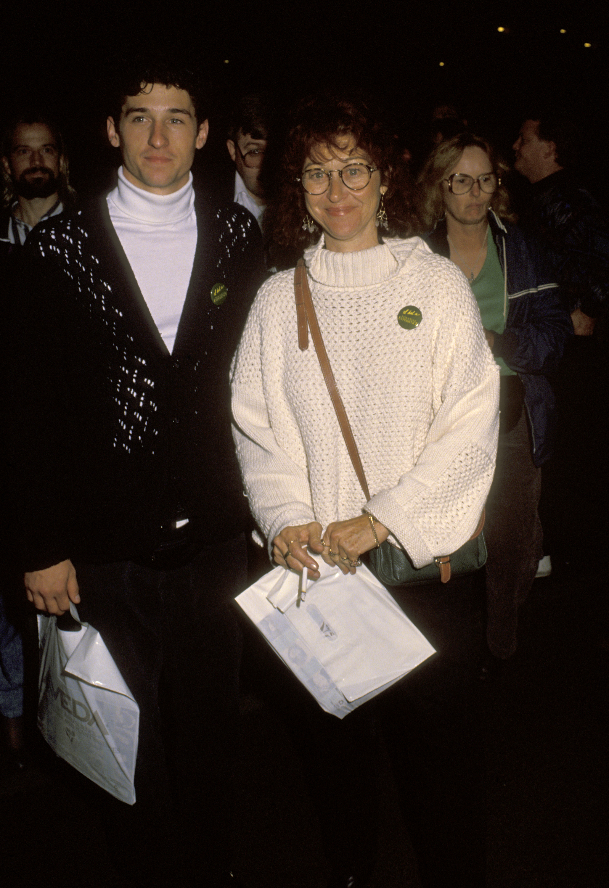 Patrick Dempsey and Rocky Parker attend the "Nouvelle Experience" opening night | Source: Getty Images