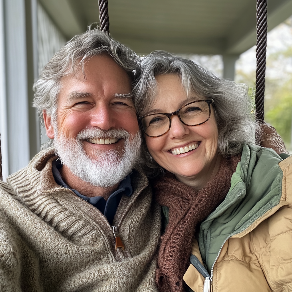 A smiling older couple | Source: no source