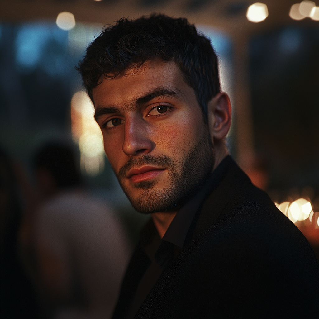 A man standing in a party | Source: no source