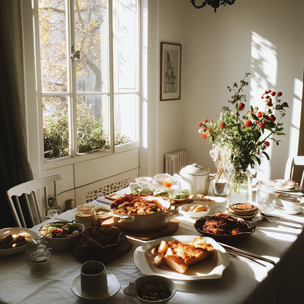 Food on a table | Source: no source
