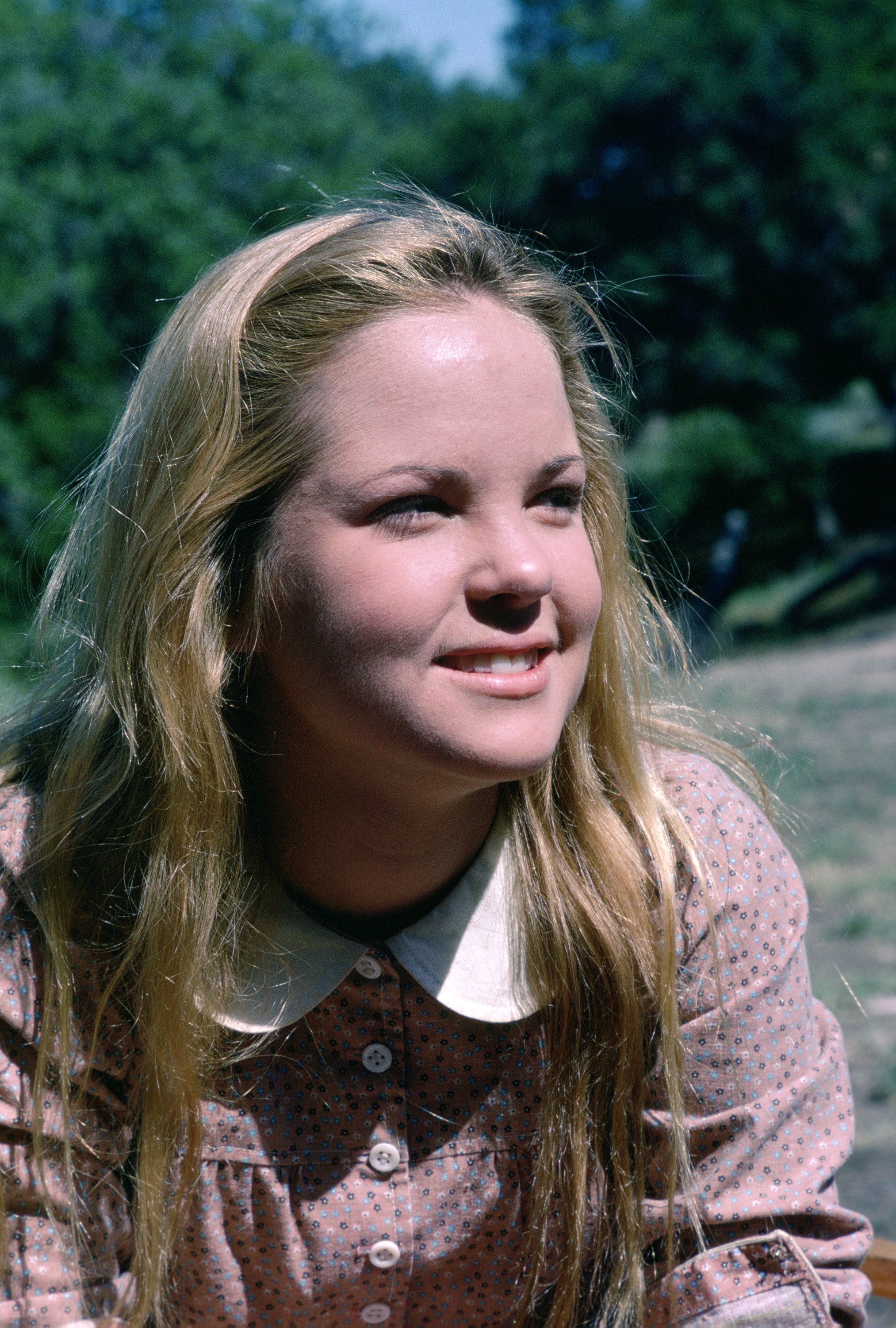 Melissa Sue Anderson as Mary Ingalls pictured during the filming of "Little House on the Prairie" | Source: Getty Images