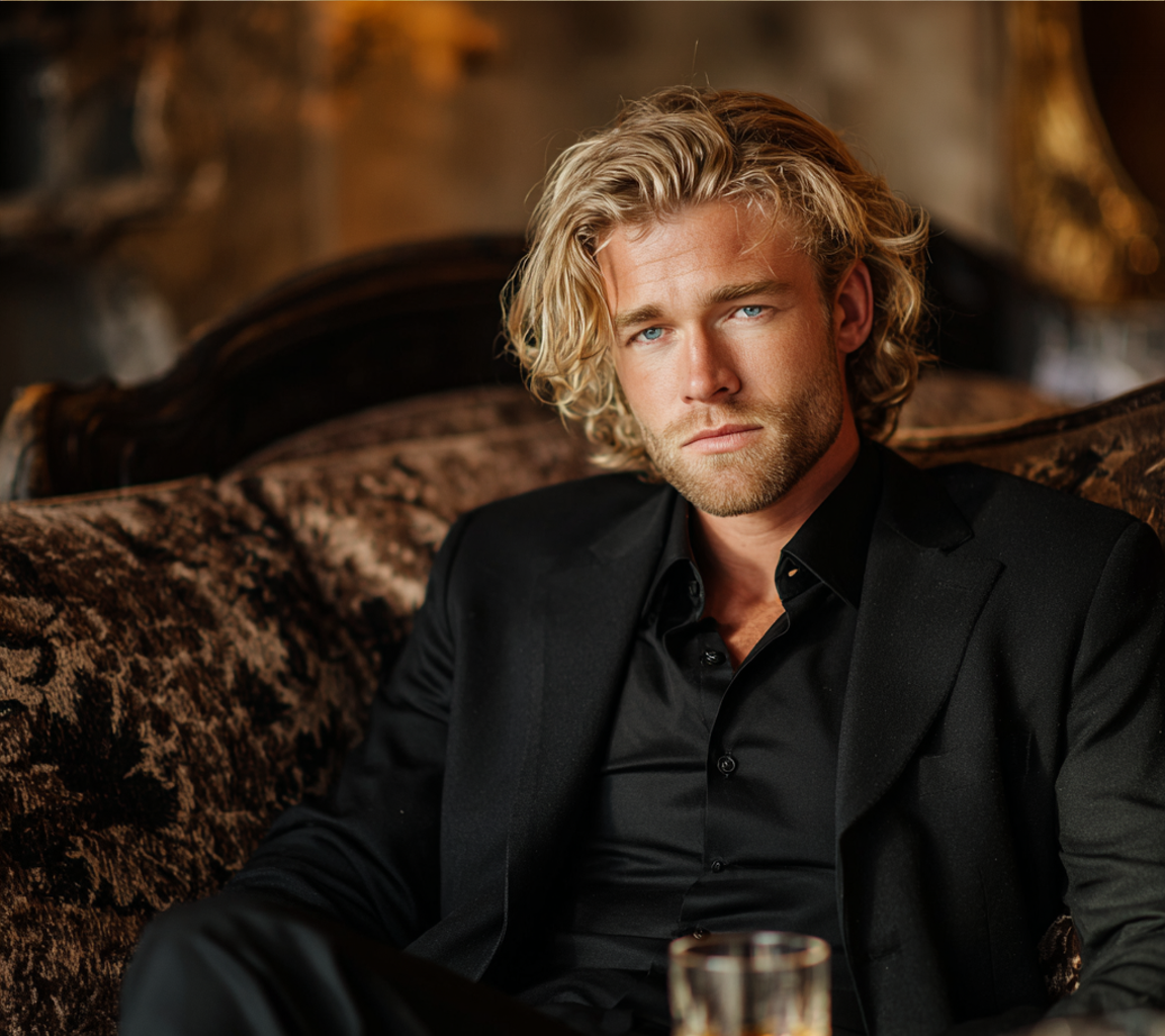 A pensive man sitting on a couch | Source: no source