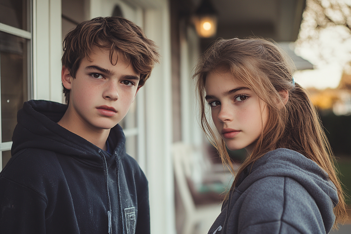 Two nervous teenagers | Source: no source