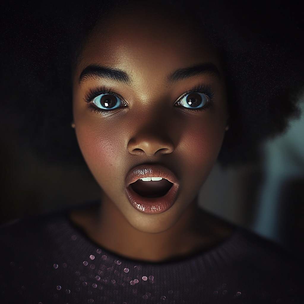A stunned woman | Source: no source