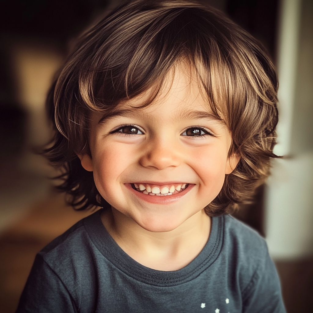A smiling little boy | Source: no source