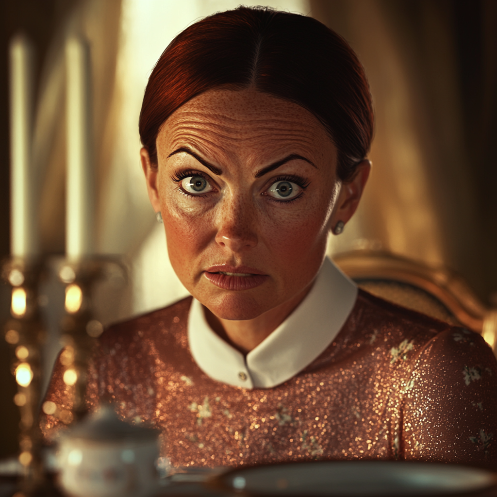 A woman frowning | Source: no source