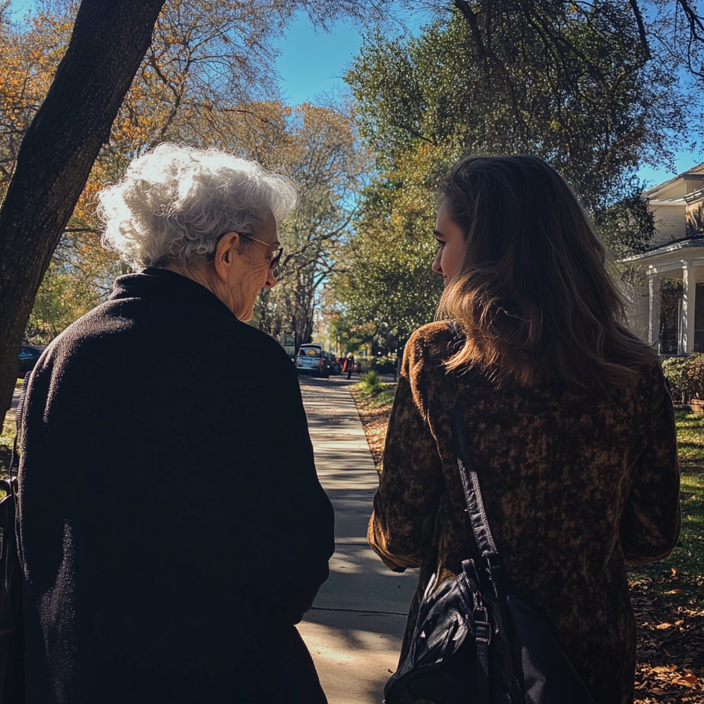 Women taking a walk | Source: No source