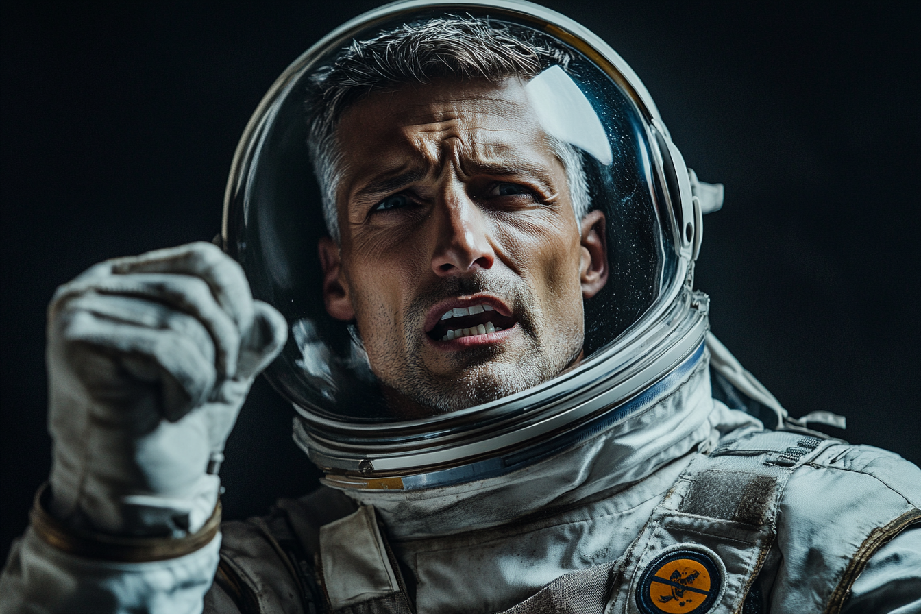 A man in an astronaut suit | Source: No source