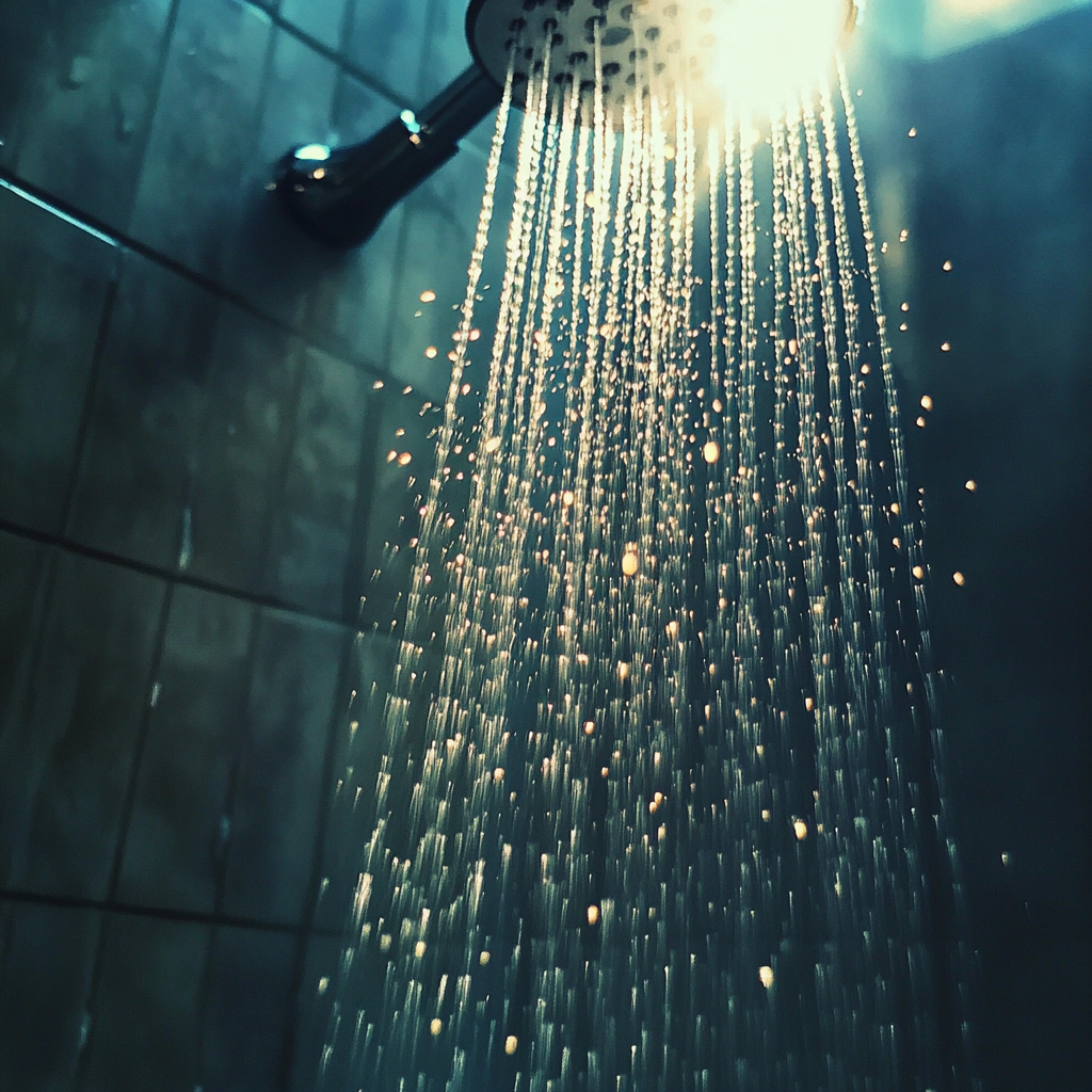 Water running in a shower | Source: No source