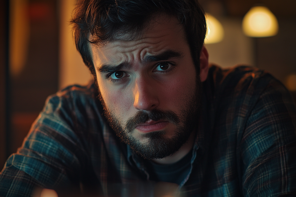 A man lost in deep thought | Source: No source