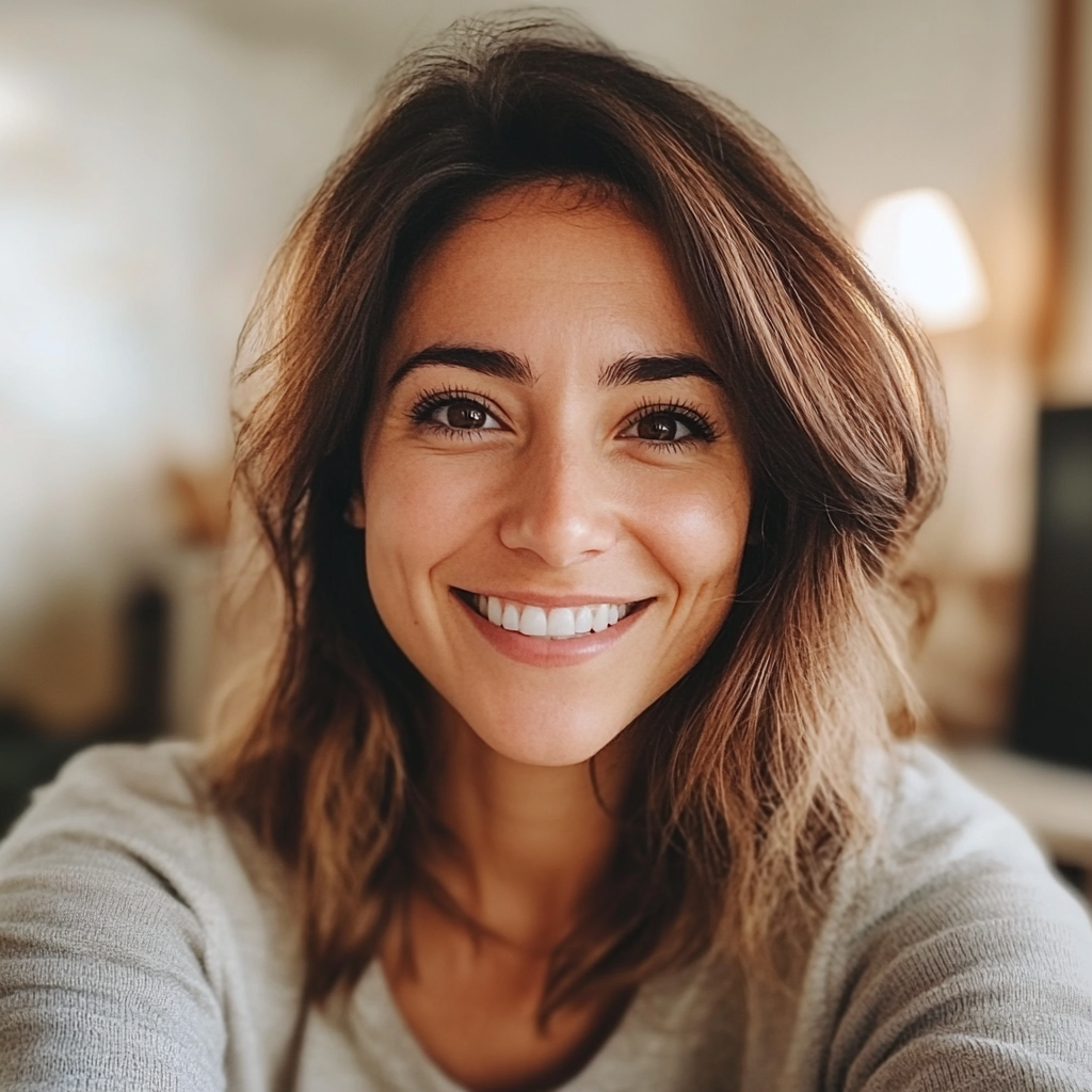 A smiling woman | Source: No source