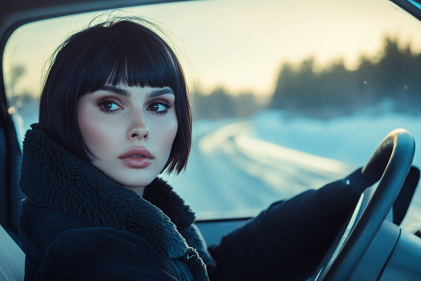 A woman driving | Source: No source
