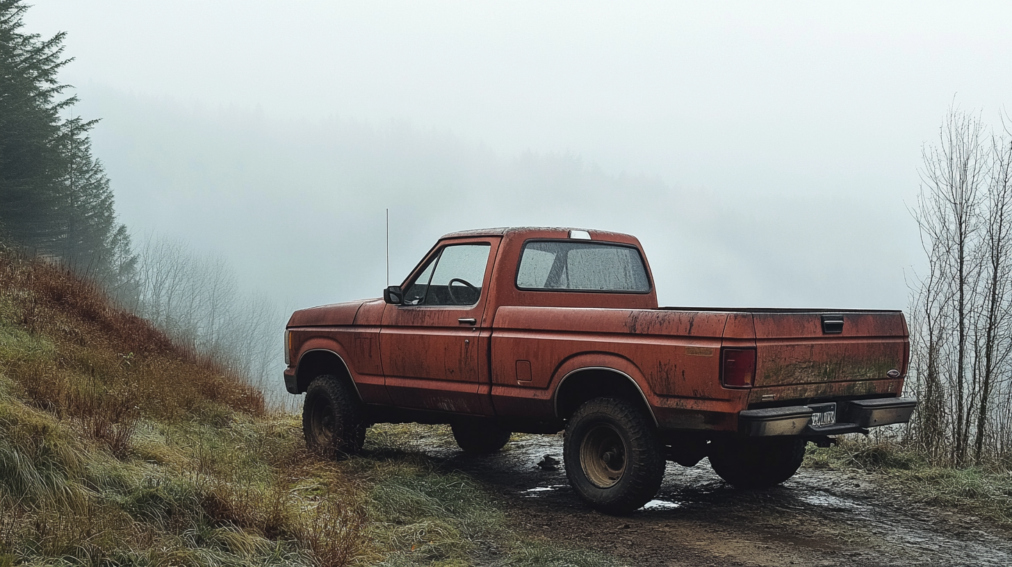 An old, rusty truck | Source: no source