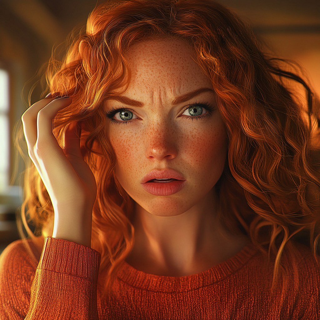 A suspicious woman | Source: No source