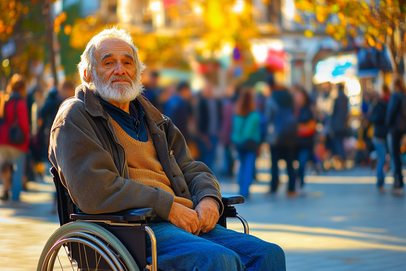 A homeless man with a sympathetic look | Source: No source